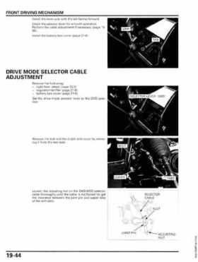 2009-2012 Honda MUV700 Big Red Service Manual, Page 493