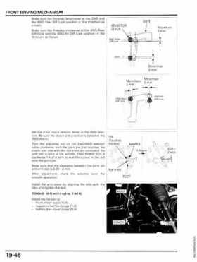 2009-2012 Honda MUV700 Big Red Service Manual, Page 495