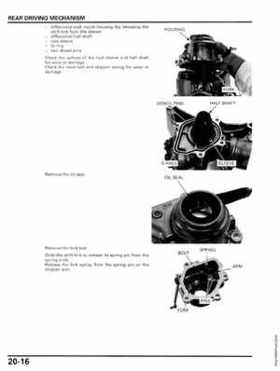 2009-2012 Honda MUV700 Big Red Service Manual, Page 511