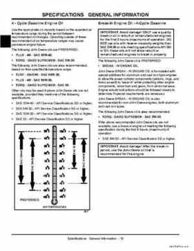 2004 John Deer Buck Utility ATV 500, 500EX and 500EXT Service Manual, Page 11