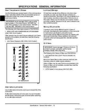 2004 John Deer Buck Utility ATV 500, 500EX and 500EXT Service Manual, Page 13