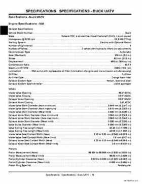 2004 John Deer Buck Utility ATV 500, 500EX and 500EXT Service Manual, Page 15