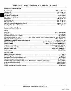 2004 John Deer Buck Utility ATV 500, 500EX and 500EXT Service Manual, Page 21