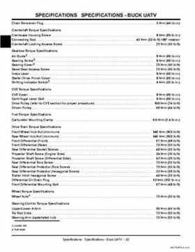 2004 John Deer Buck Utility ATV 500, 500EX and 500EXT Service Manual, Page 23
