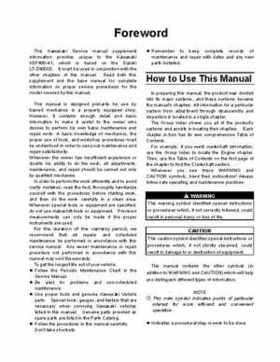 2003-2006 Kawasaki KFX400 service manual, Page 3