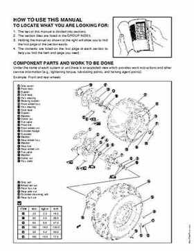 2003-2006 Kawasaki KFX400 service manual, Page 36