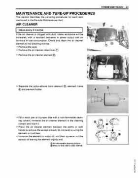 2003-2006 Kawasaki KFX400 service manual, Page 50