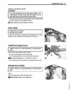 2003-2006 Kawasaki KFX400 service manual, Page 58