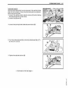 2003-2006 Kawasaki KFX400 service manual, Page 64