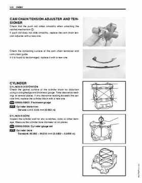 2003-2006 Kawasaki KFX400 service manual, Page 107