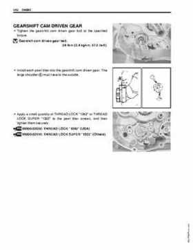 2003-2006 Kawasaki KFX400 service manual, Page 129