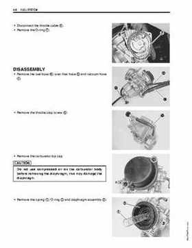2003-2006 Kawasaki KFX400 service manual, Page 148