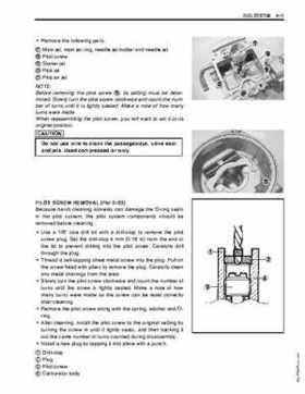 2003-2006 Kawasaki KFX400 service manual, Page 151