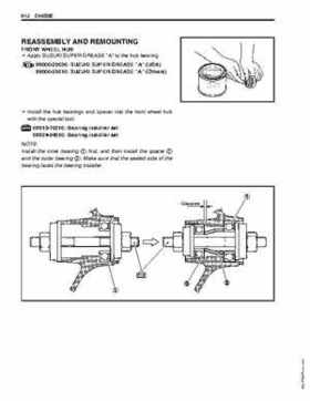 2003-2006 Kawasaki KFX400 service manual, Page 192