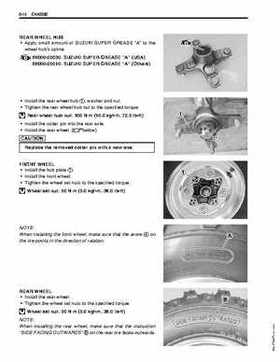 2003-2006 Kawasaki KFX400 service manual, Page 194