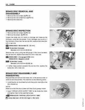 2003-2006 Kawasaki KFX400 service manual, Page 204