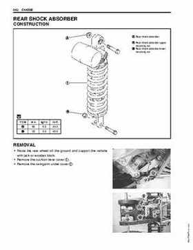 2003-2006 Kawasaki KFX400 service manual, Page 242