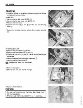 2003-2006 Kawasaki KFX400 service manual, Page 260