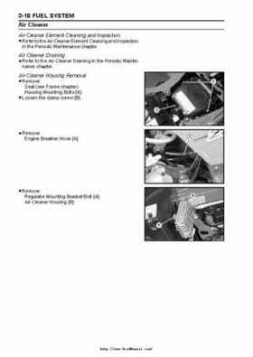 2003 Kawasaki KLF250 Service Manual., Page 55