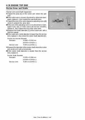 2003 Kawasaki KLF250 Service Manual., Page 75