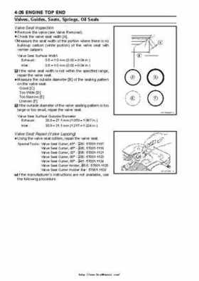 2003 Kawasaki KLF250 Service Manual., Page 85