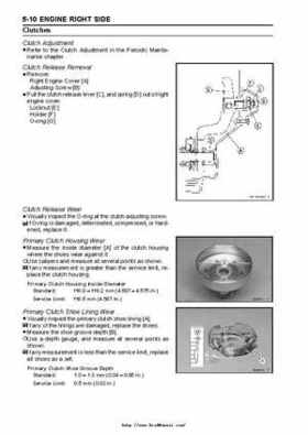 2003 Kawasaki KLF250 Service Manual., Page 106