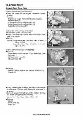2003 Kawasaki KLF250 Service Manual., Page 175
