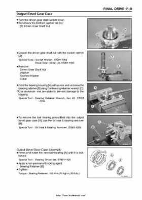 2003 Kawasaki KLF250 Service Manual., Page 176