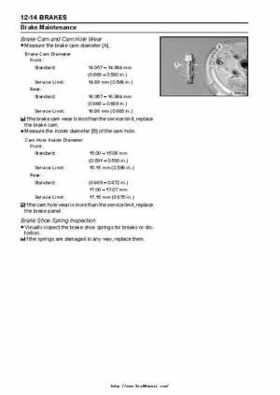 2003 Kawasaki KLF250 Service Manual., Page 211