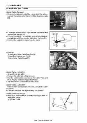 2003 Kawasaki KLF250 Service Manual., Page 213
