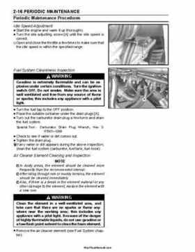 2004-2009 Kawasaki KFX 700 / KFX 700V Force Factory Service Manual, Page 33
