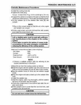 2004-2009 Kawasaki KFX 700 / KFX 700V Force Factory Service Manual, Page 38