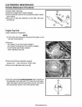 2004-2009 Kawasaki KFX 700 / KFX 700V Force Factory Service Manual, Page 39