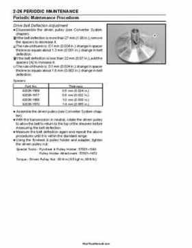 2004-2009 Kawasaki KFX 700 / KFX 700V Force Factory Service Manual, Page 43