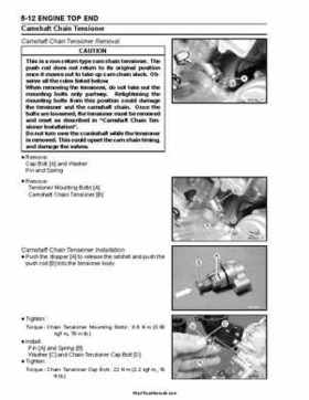 2004-2009 Kawasaki KFX 700 / KFX 700V Force Factory Service Manual, Page 120