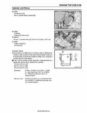 2004-2009 Kawasaki KFX 700 / KFX 700V Force Factory Service Manual, Page 147