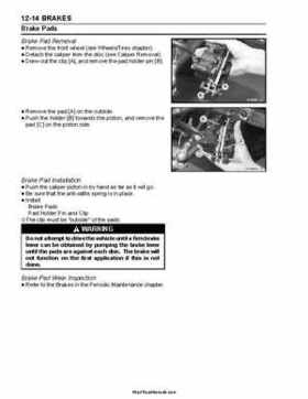2004-2009 Kawasaki KFX 700 / KFX 700V Force Factory Service Manual, Page 286