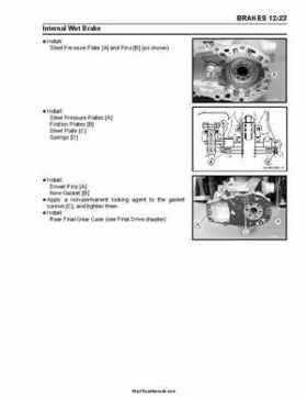 2004-2009 Kawasaki KFX 700 / KFX 700V Force Factory Service Manual, Page 295