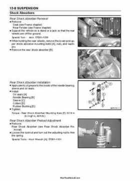 2004-2009 Kawasaki KFX 700 / KFX 700V Force Factory Service Manual, Page 303