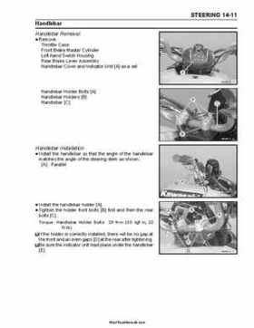 2004-2009 Kawasaki KFX 700 / KFX 700V Force Factory Service Manual, Page 321