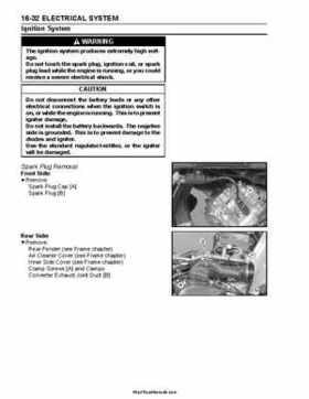 2004-2009 Kawasaki KFX 700 / KFX 700V Force Factory Service Manual, Page 366