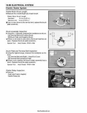 2004-2009 Kawasaki KFX 700 / KFX 700V Force Factory Service Manual, Page 384