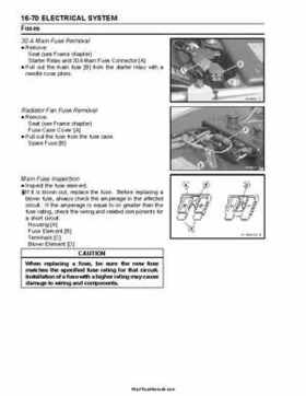 2004-2009 Kawasaki KFX 700 / KFX 700V Force Factory Service Manual, Page 404