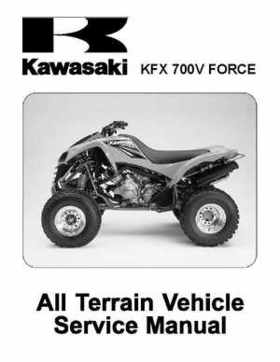 2004 Kawasaki KFX 700 V Force Factory Service Manual, Page 1