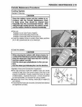 2004 Kawasaki KFX 700 V Force Factory Service Manual, Page 36