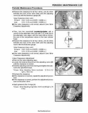 2004 Kawasaki KFX 700 V Force Factory Service Manual, Page 40