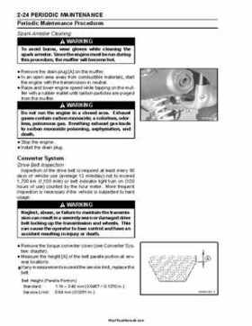 2004 Kawasaki KFX 700 V Force Factory Service Manual, Page 41