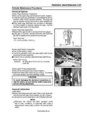 2004 Kawasaki KFX 700 V Force Factory Service Manual, Page 54