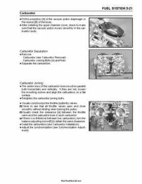 2004 Kawasaki KFX 700 V Force Factory Service Manual, Page 77