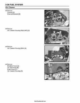 2004 Kawasaki KFX 700 V Force Factory Service Manual, Page 82